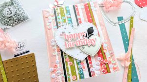 Read more about the article Heart Happy, Birthday Shaker Card