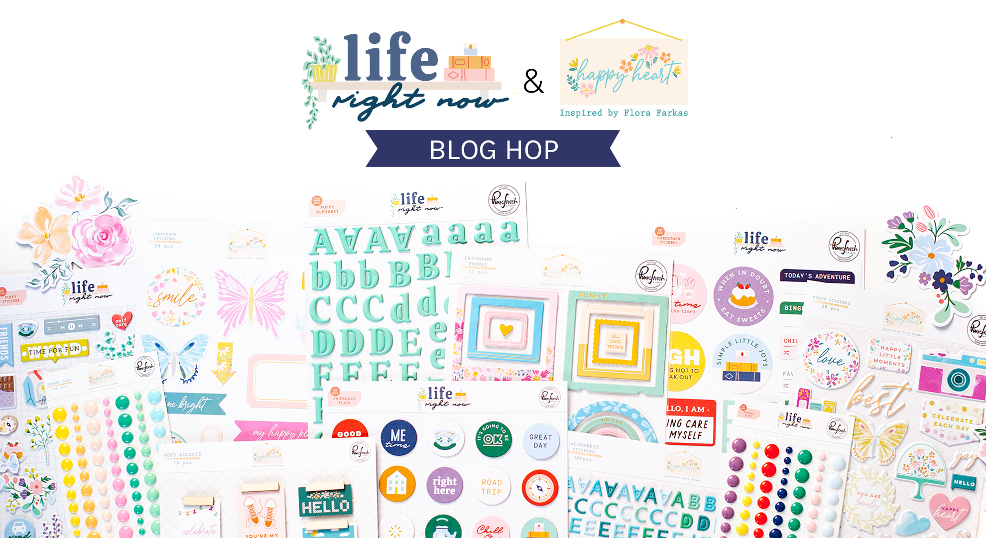 Read more about the article Pinkfresh Studio Happy Heart/Life Right Now Collections Release Blog Hop