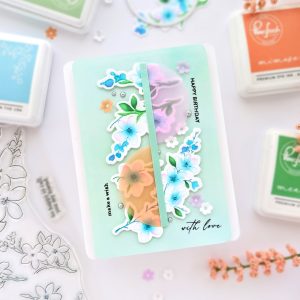 Read more about the article Modern Sakura Blossom Card Inspired by this Month’s Challenge